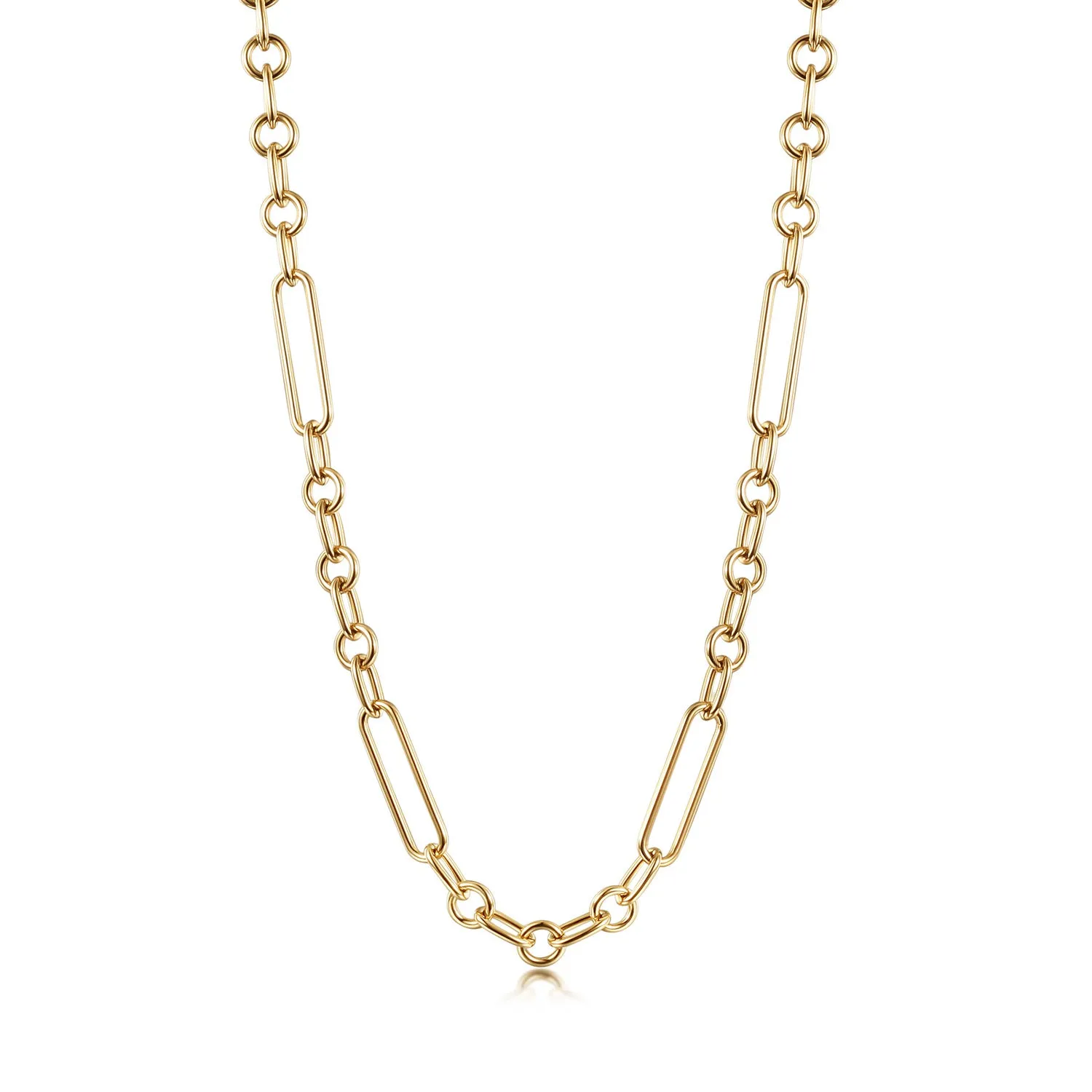 LAUREN PAPERCLIP BOLO NECKLACE