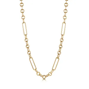 LAUREN PAPERCLIP BOLO NECKLACE