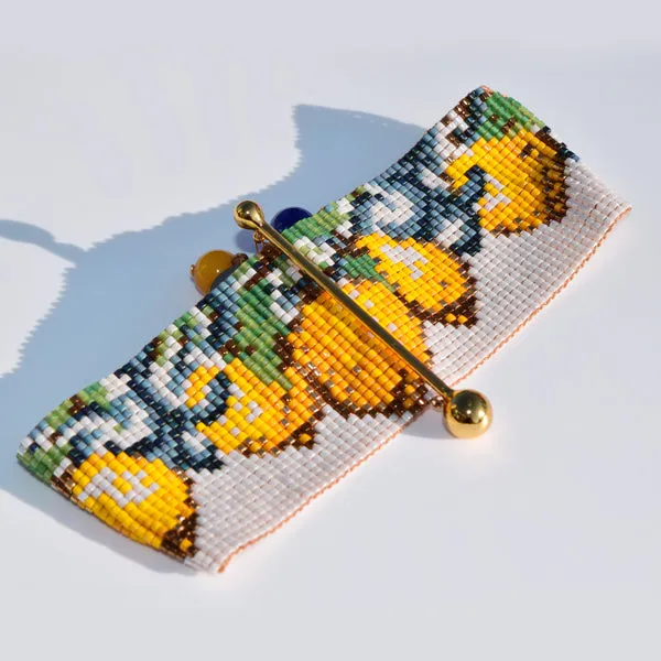 LEMON BRACELET IN WHITE, YELLOW, GREEN AND INDIGO COLORS