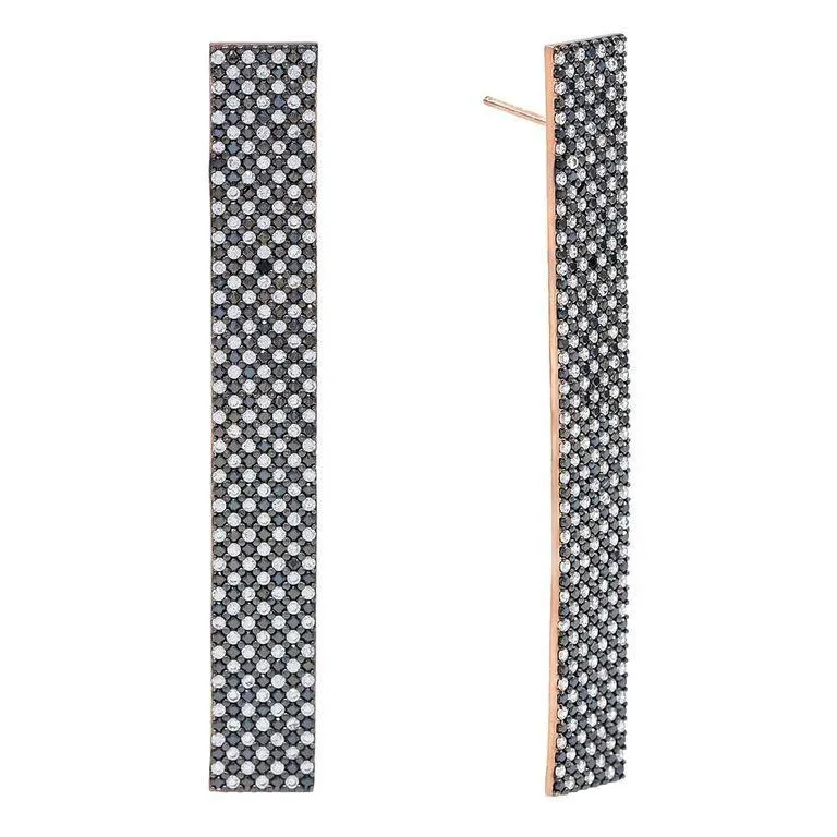 Long Bar Stud Earring