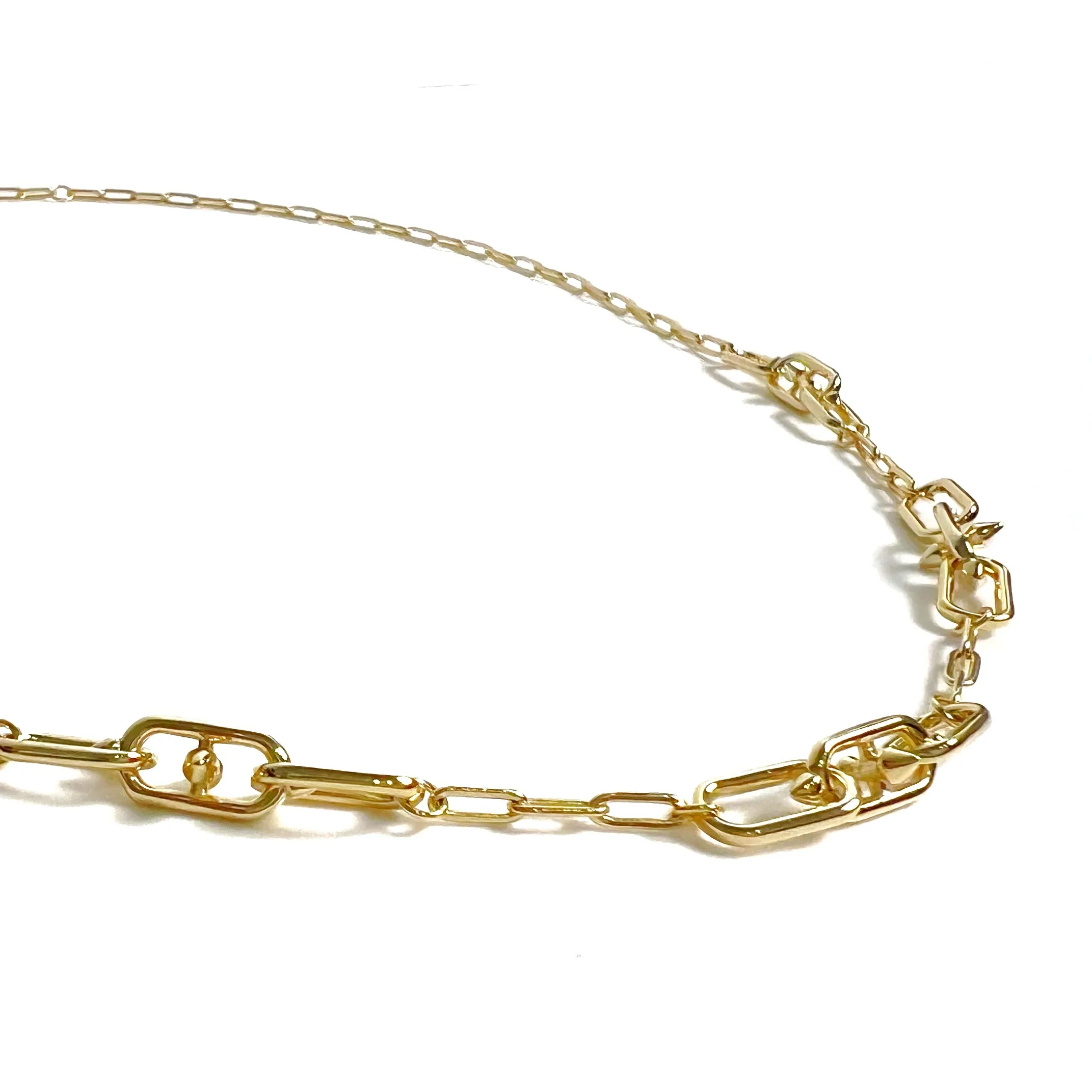 Lucca Link Mix Necklace