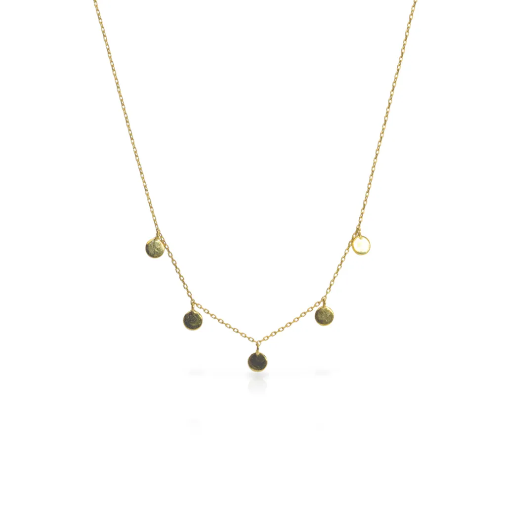Luna Orbit Necklace - Gold