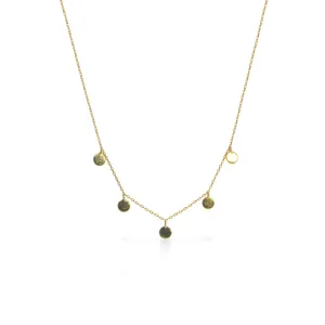 Luna Orbit Necklace - Gold