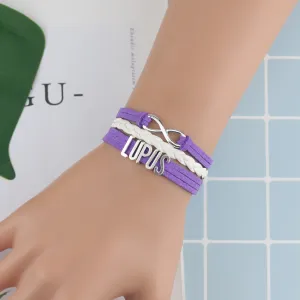 Lupus Awareness bracelet