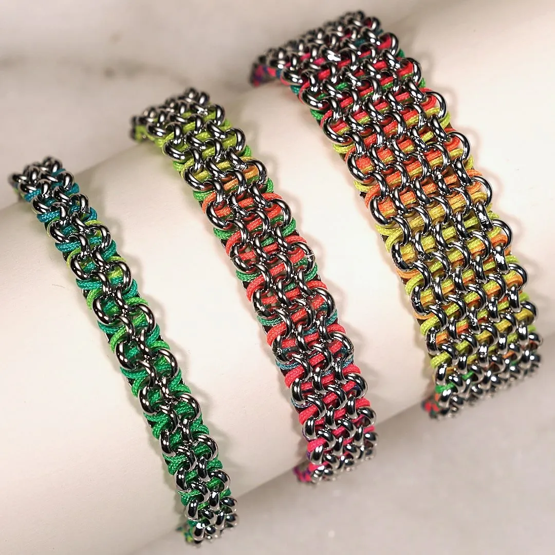 Macaw Links | Mini Kismet Bracelet | Spectrum x Silver