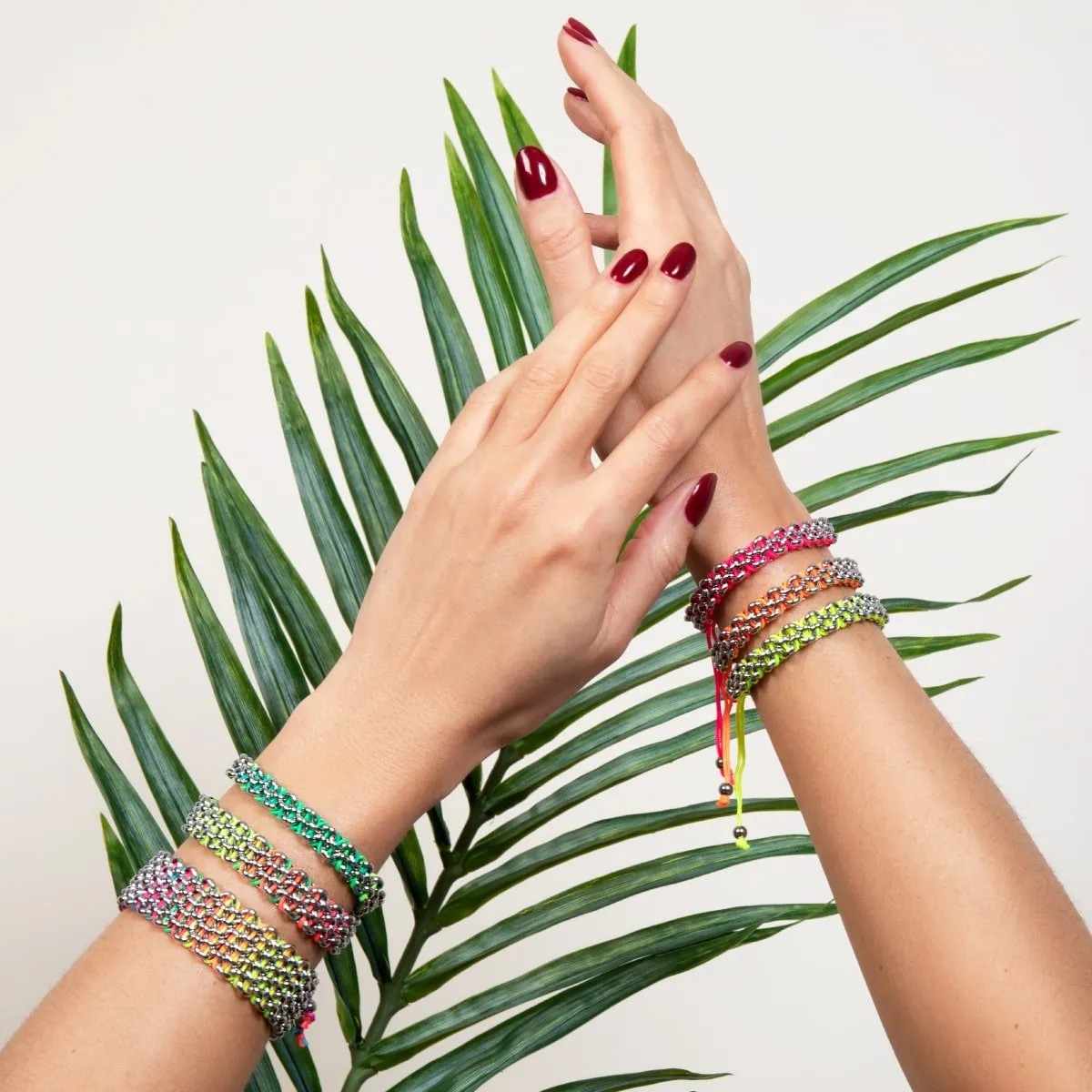Macaw Links | Mini Kismet Bracelet | Spectrum x Silver
