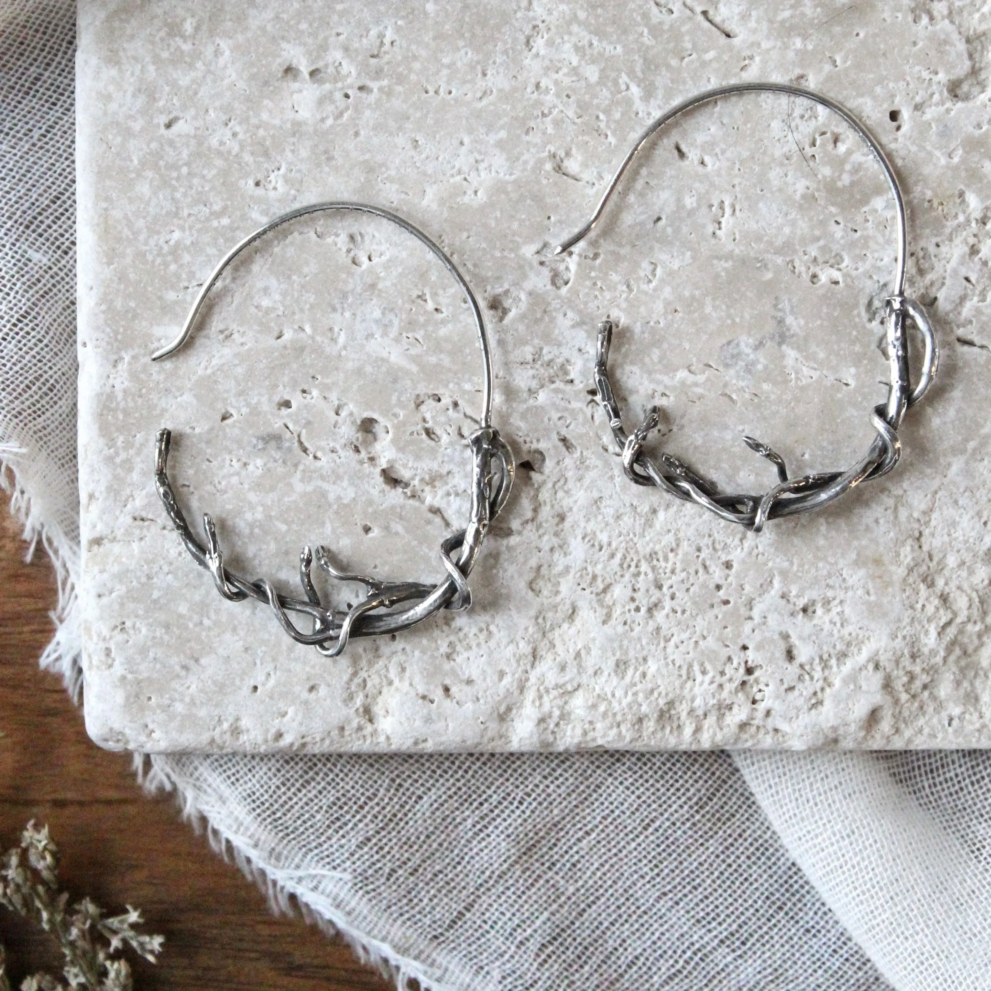 Maleficent Hoops