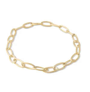 Marco Bicego Jaipur Link Collection Yellow Gold Oval Link Necklace