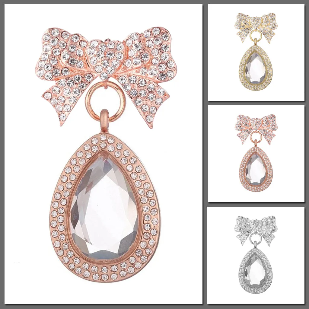 Melpomene Magnetic Brooch Locket
