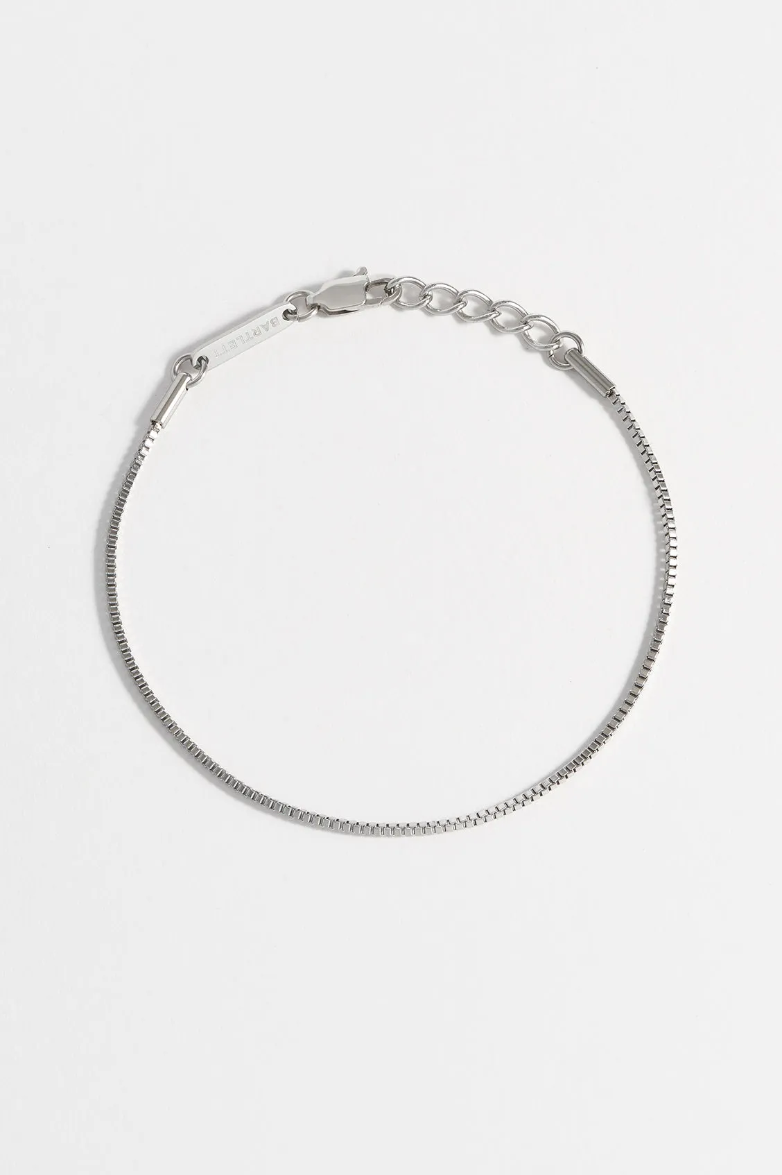 Men's Thin Box Chain Bracelet