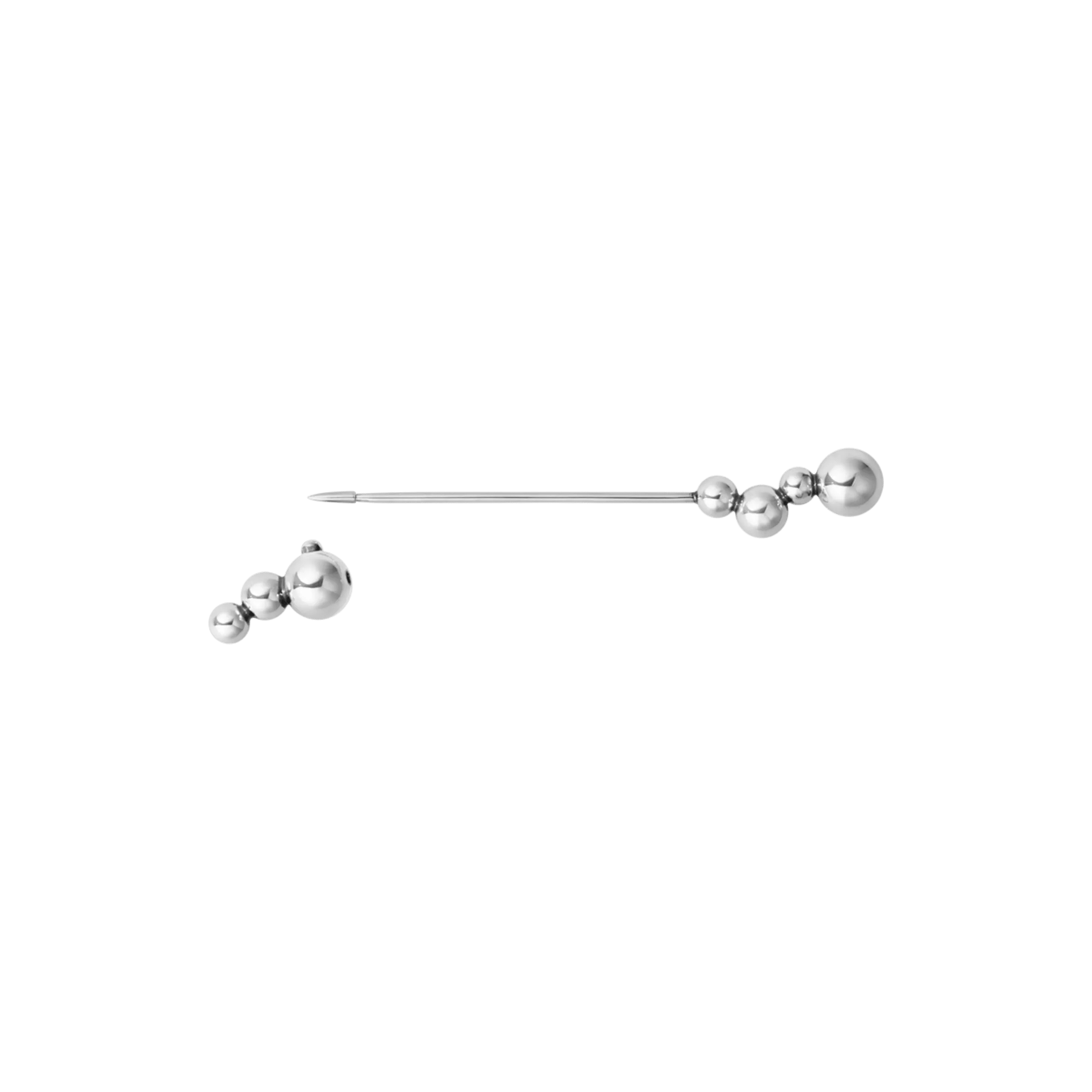 Moonlight Grapes Brooch - Silver - 20001645