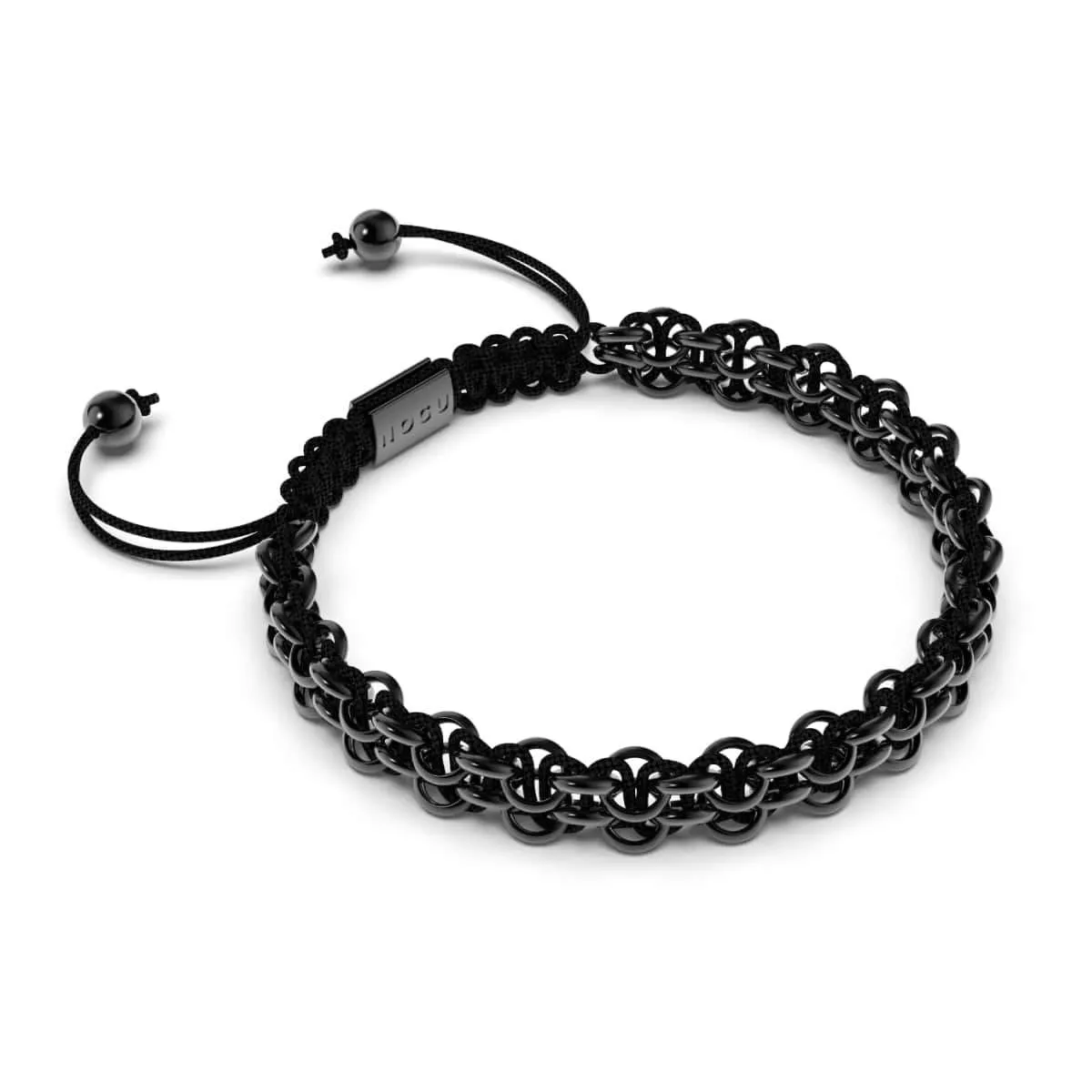 Mountain Gorilla Links | Mini Kismet Bracelet | Black x Gunmetal