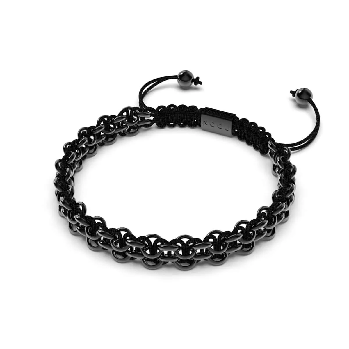 Mountain Gorilla Links | Mini Kismet Bracelet | Black x Gunmetal