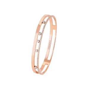 Move Romane 18K Rose Gold Diamond Bangle Bracelet