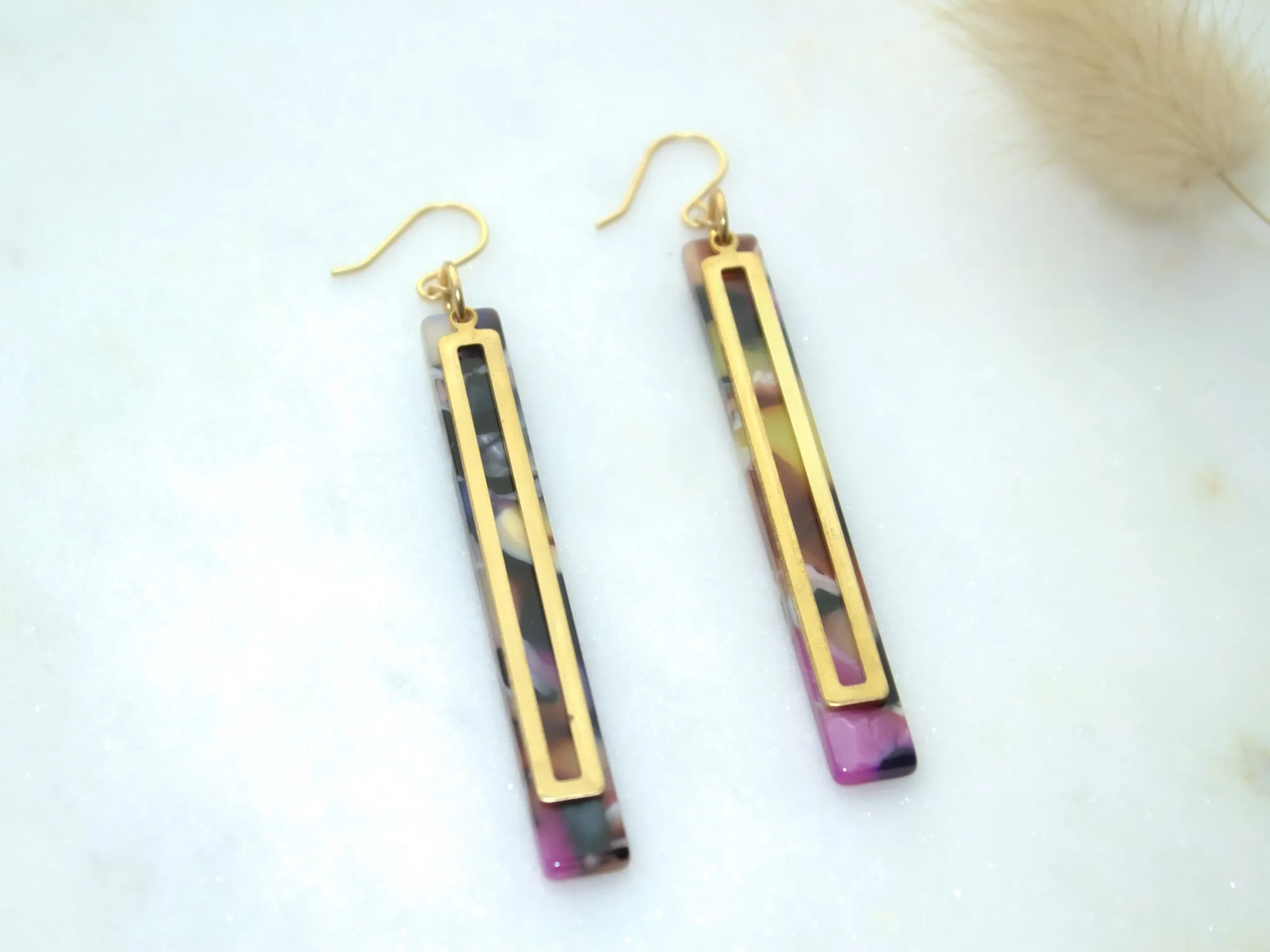 Multi Bar Earrings