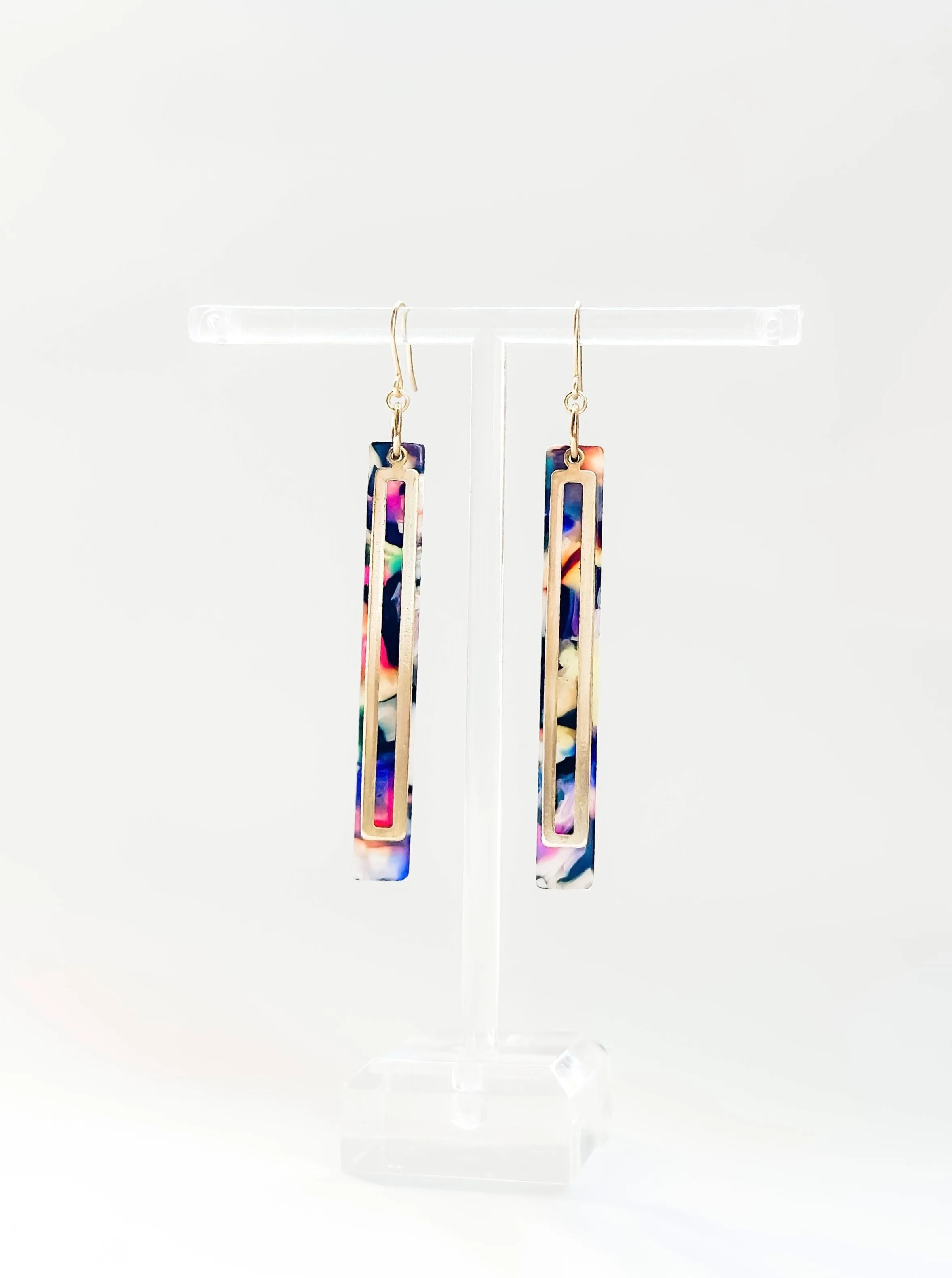 Multi Bar Earrings