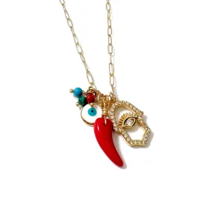 Multi Charms Necklace