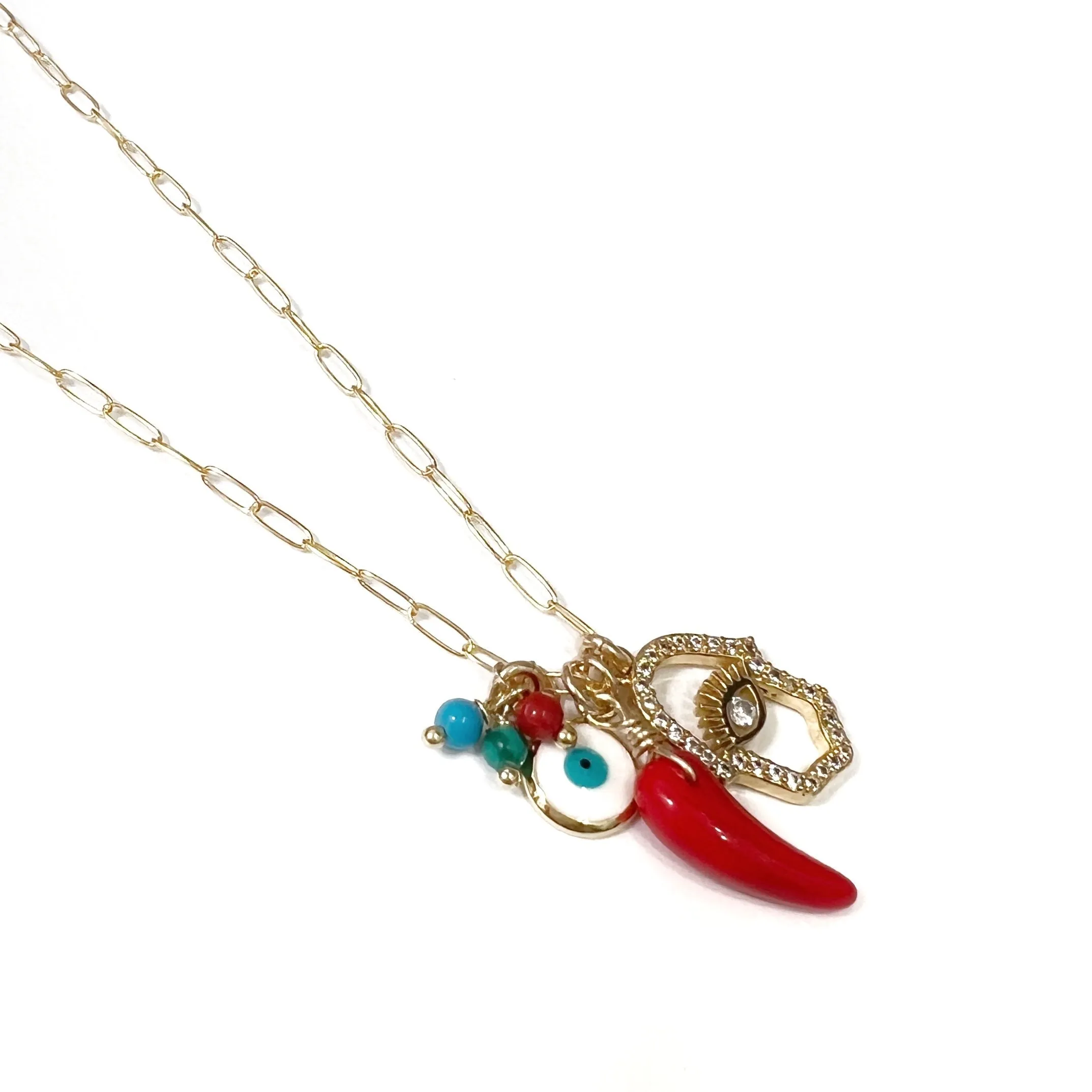 Multi Charms Necklace