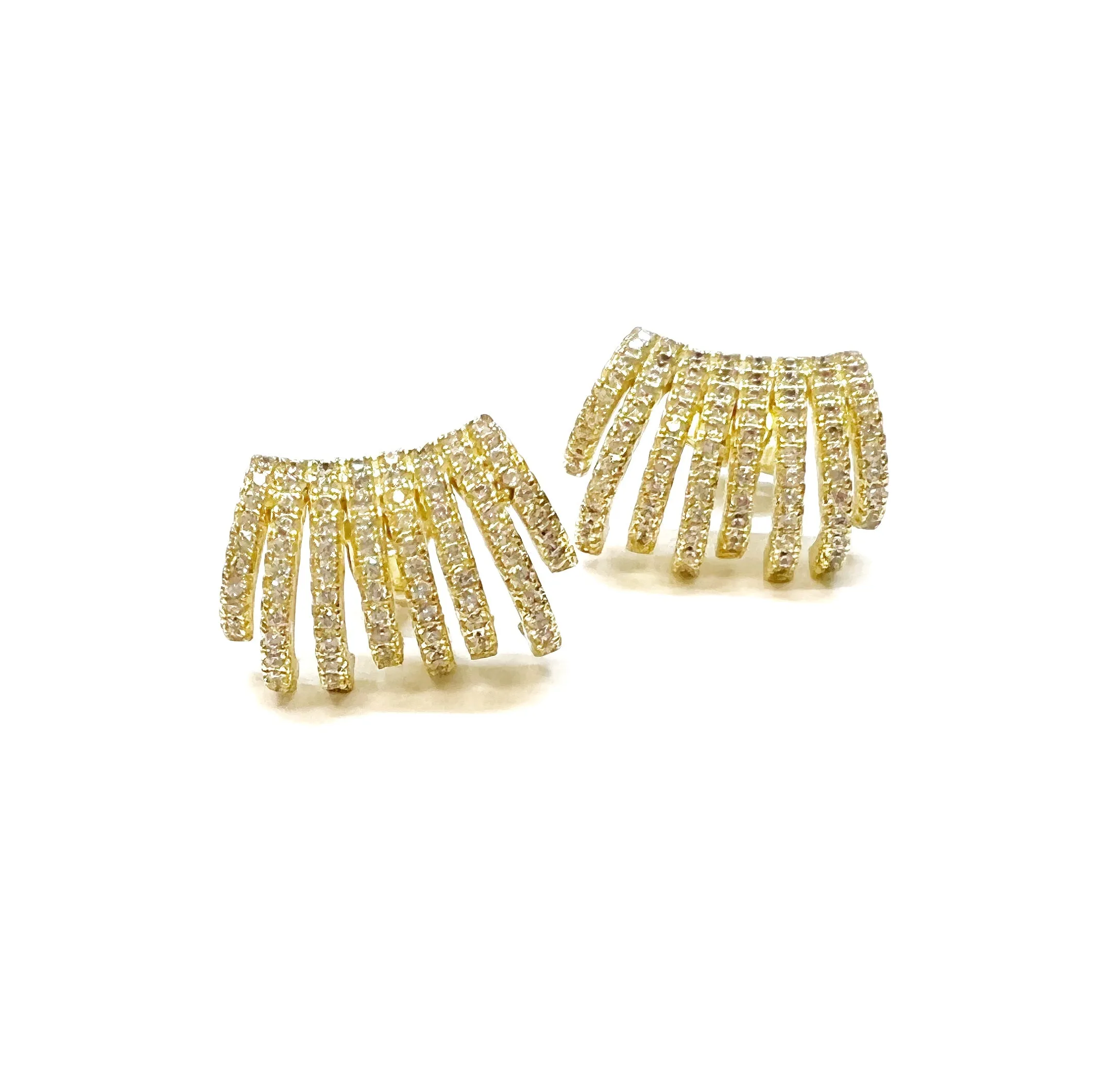 Multi Hoop Cage Earrings