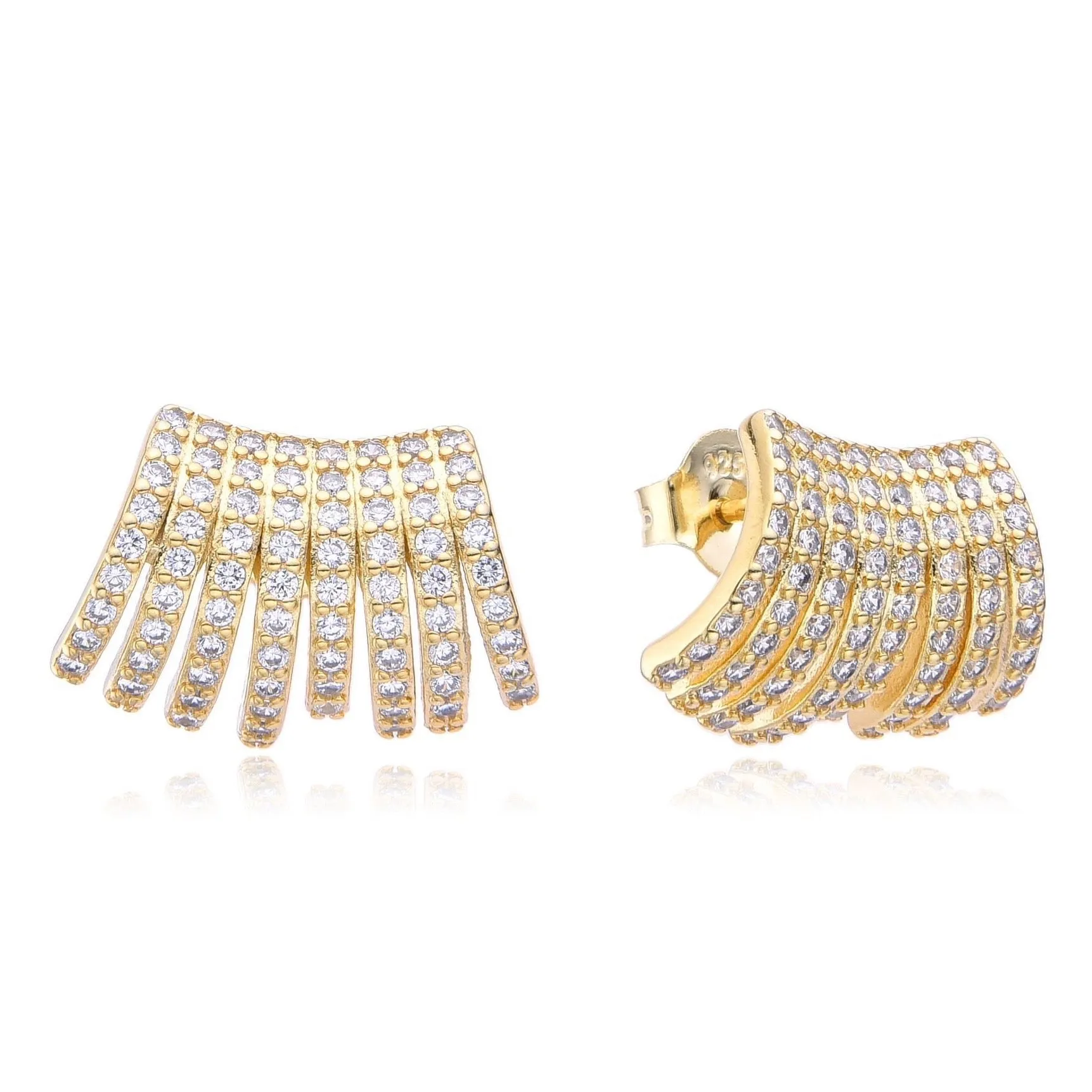 Multi Hoop Cage Earrings