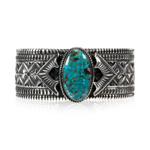 Navajo Kingman Turquoise Bracelet