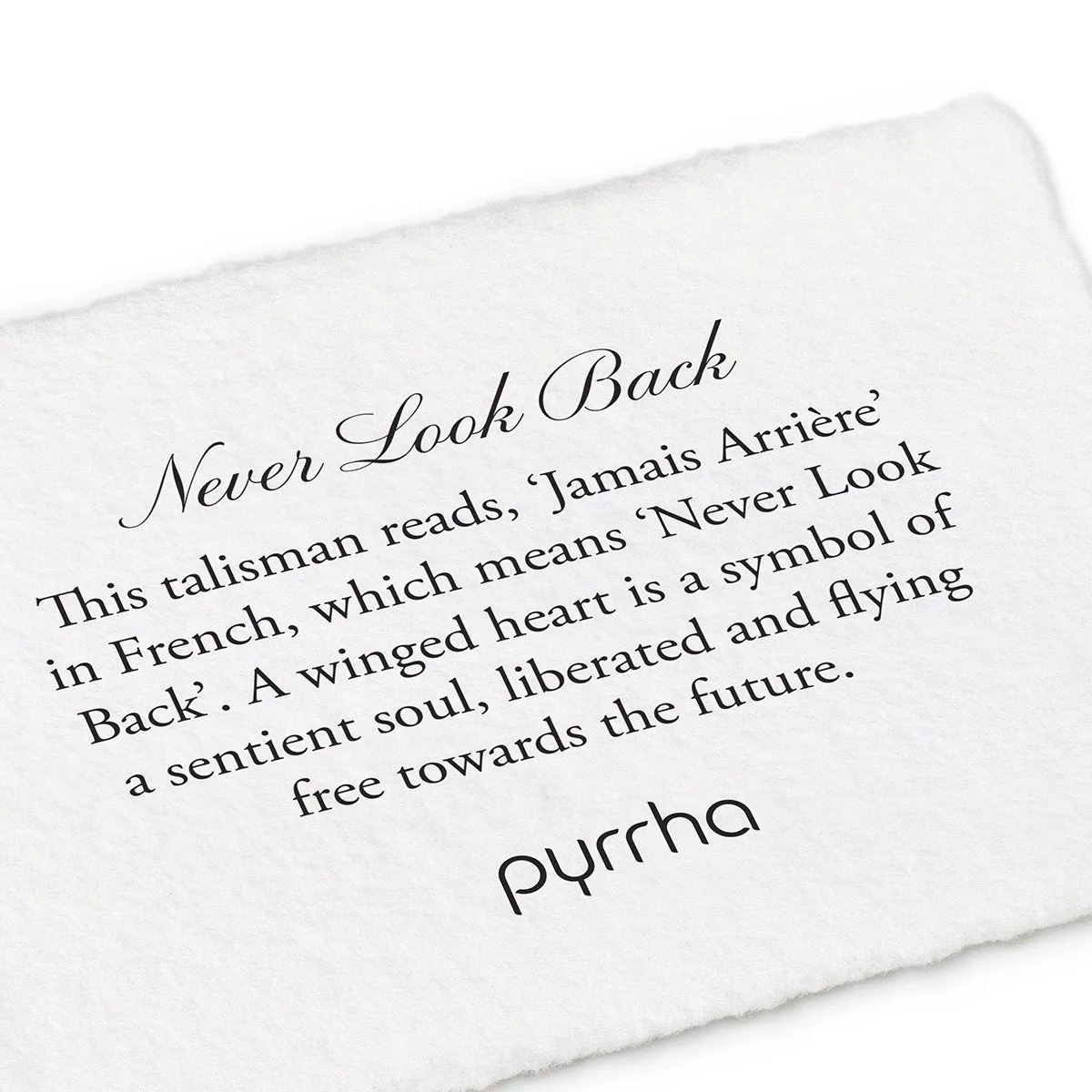 Never Look Back Talisman Necklace