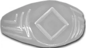 NSR14. NA Signet Style Ring, Sterling Silver.