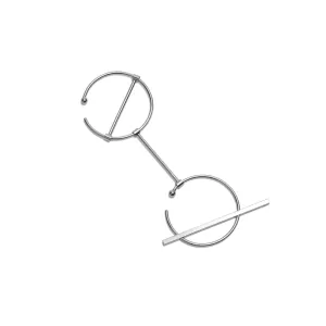 O1O1 modular earrings / silver