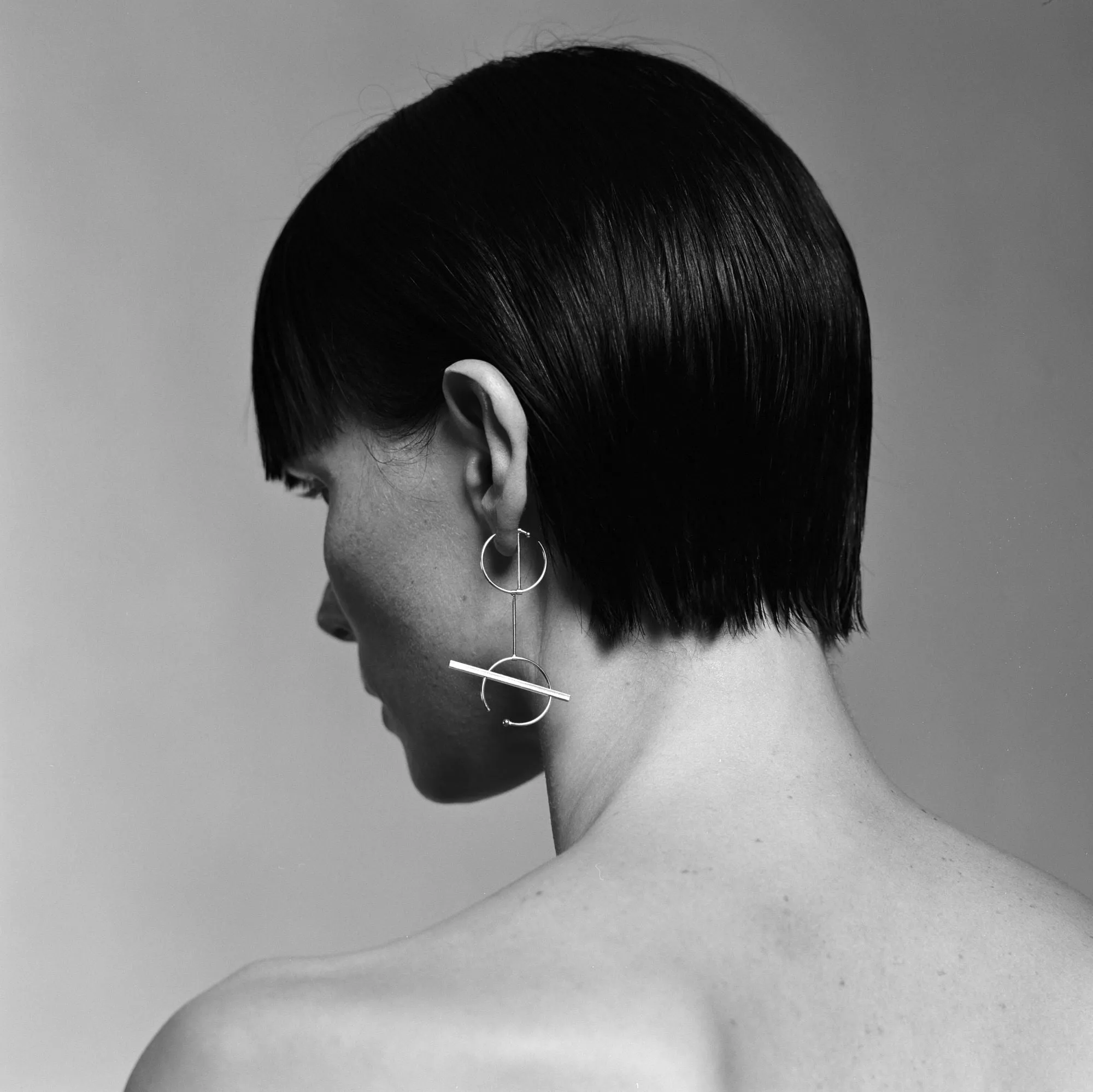 O1O1 modular earrings / silver