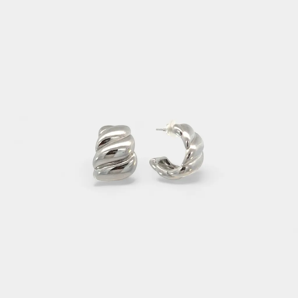 Oakley Earrings Silver