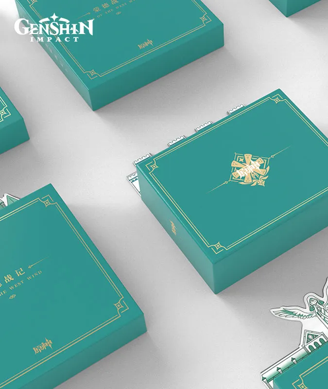 [Official Merchandise] Genshin Impact Mondstadt OST CD & Accessories Gift Box: City of Winds and Idylls