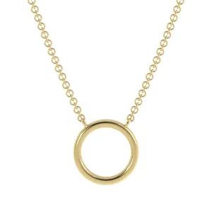 Open Circle Necklace