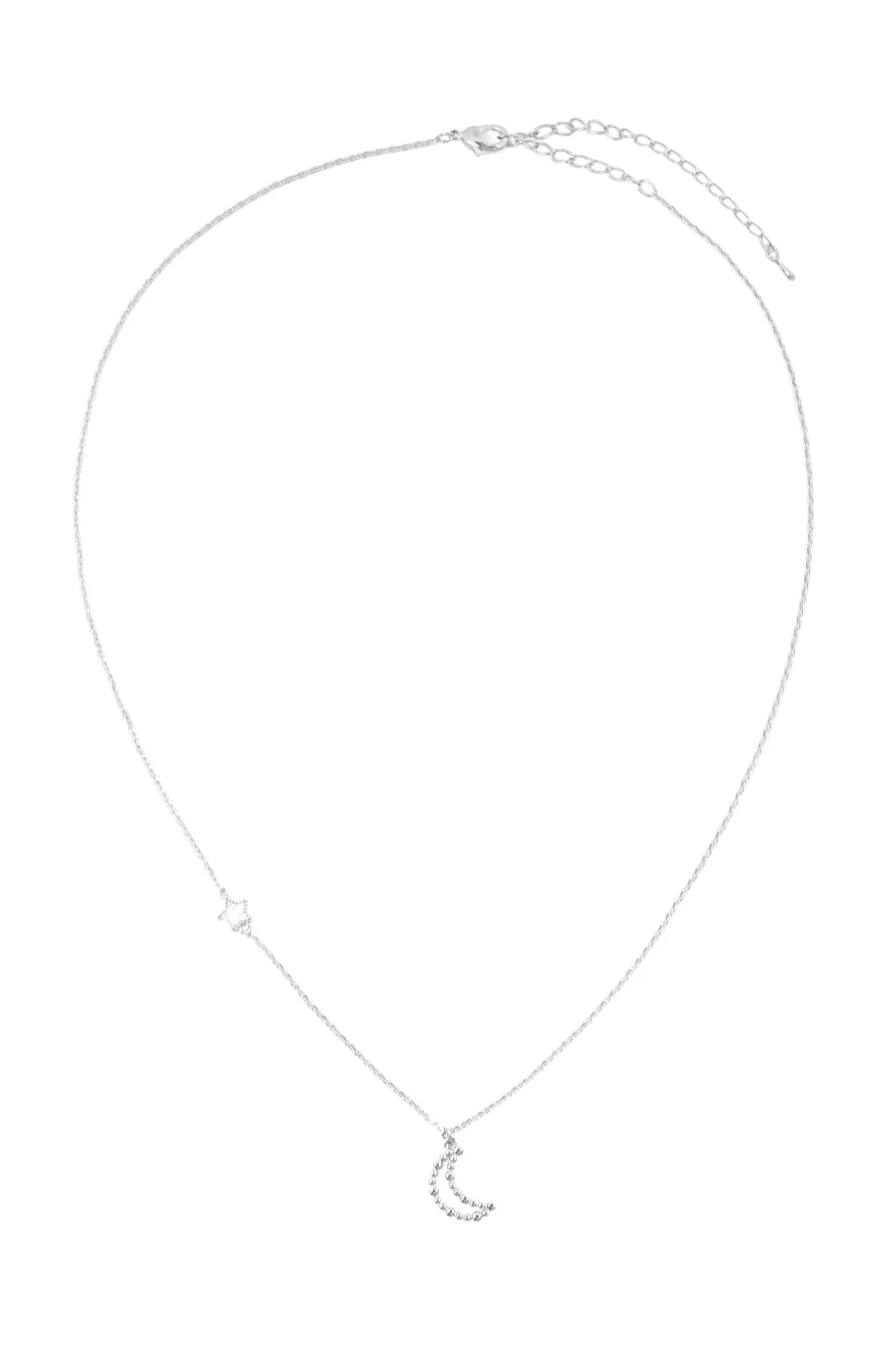 OPEN CRESCENT MOON NECKLACE