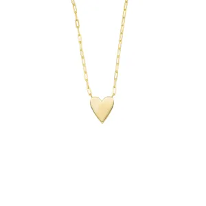 Open Link Heart Necklace