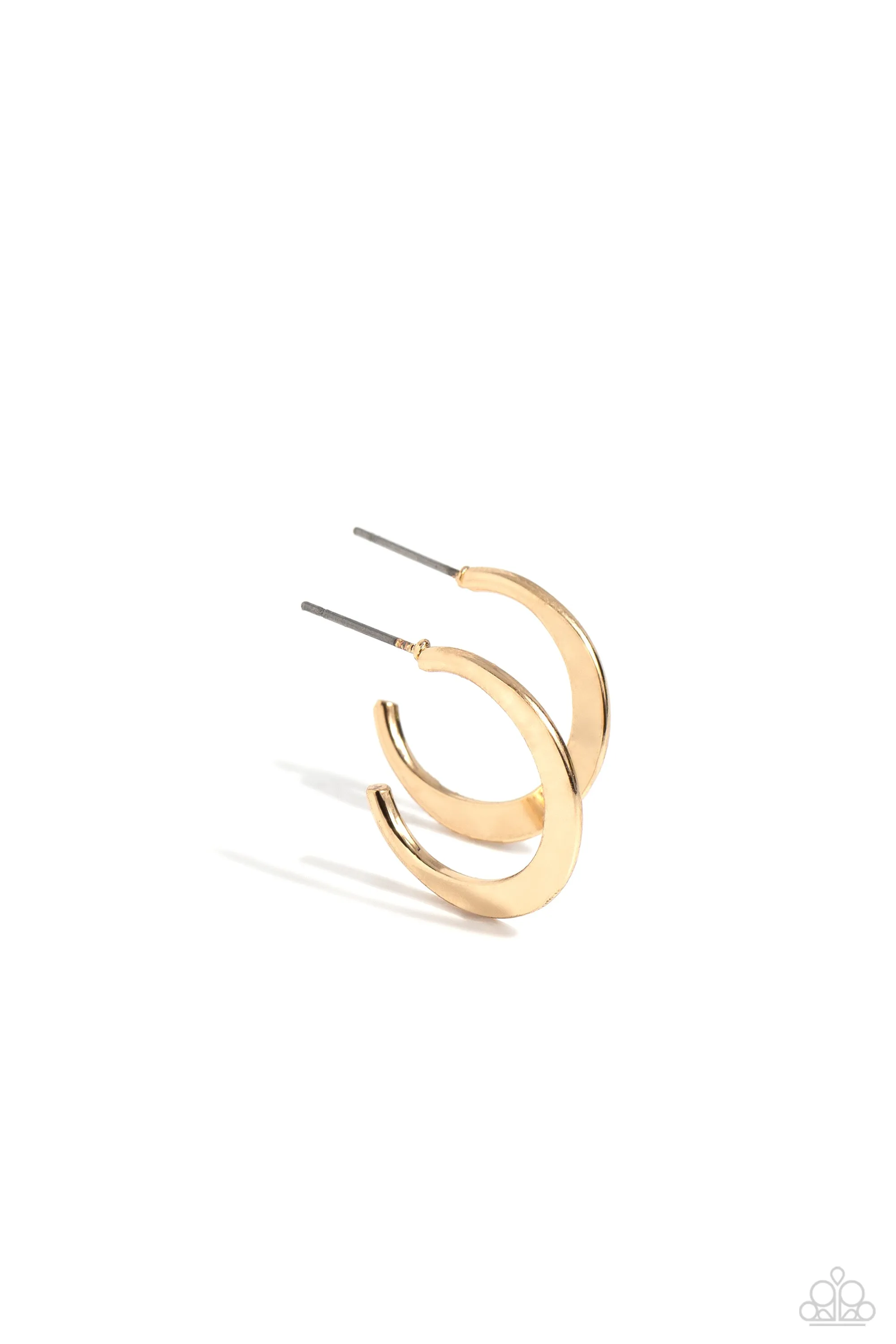 Paparazzi Royal Runway - Gold Earrings