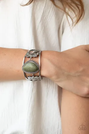 Paparazzi - Sahara Seasons - Green Bracelet