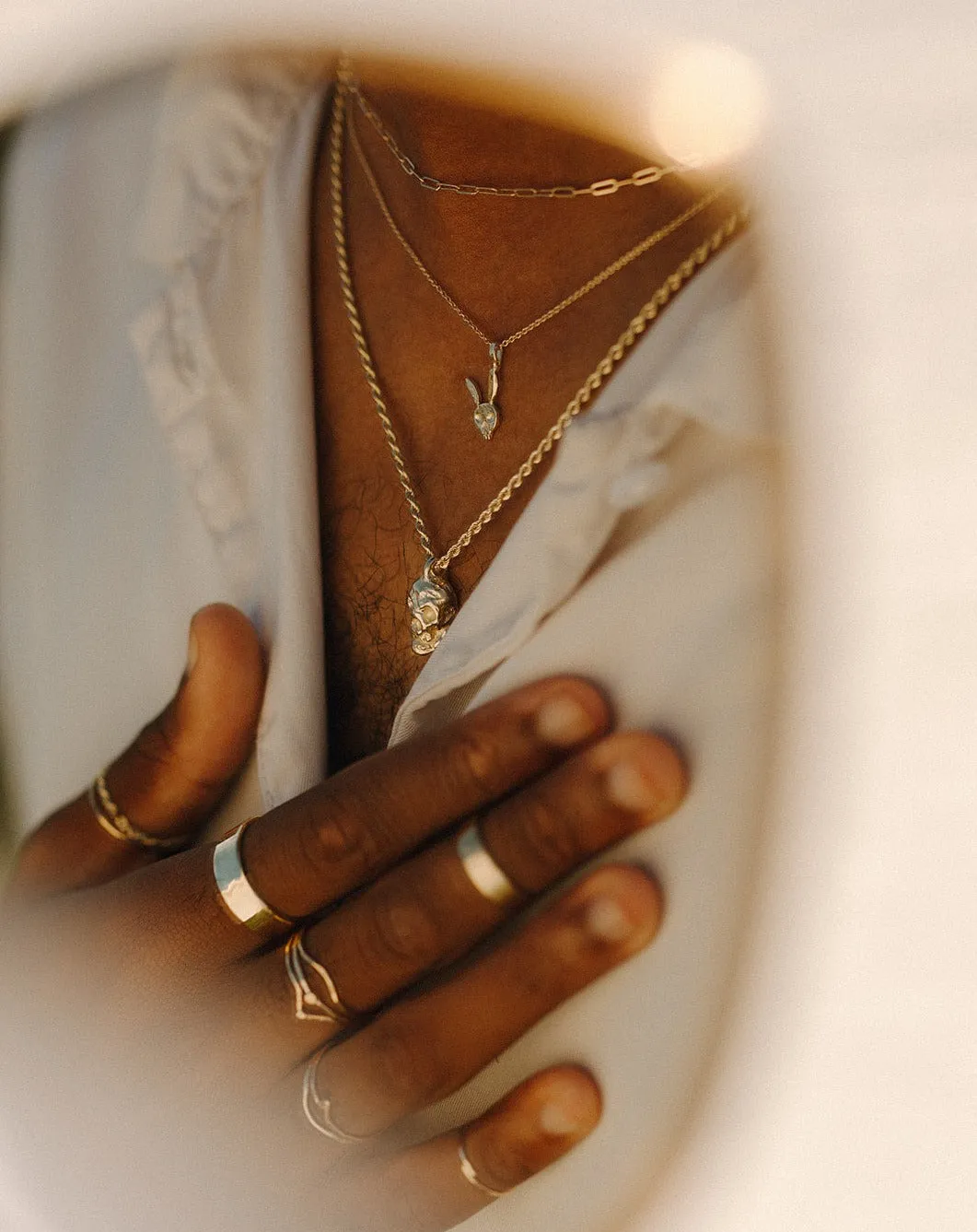 Paperclip Chain Necklace | Recycled 14k Gold
