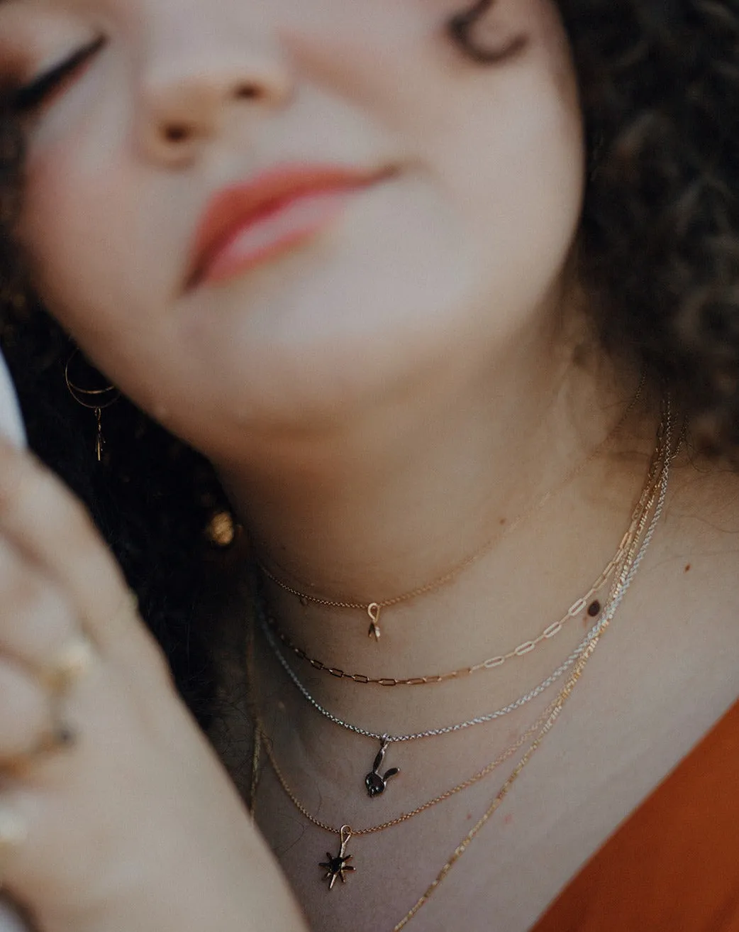 Paperclip Chain Necklace | Recycled 14k Gold