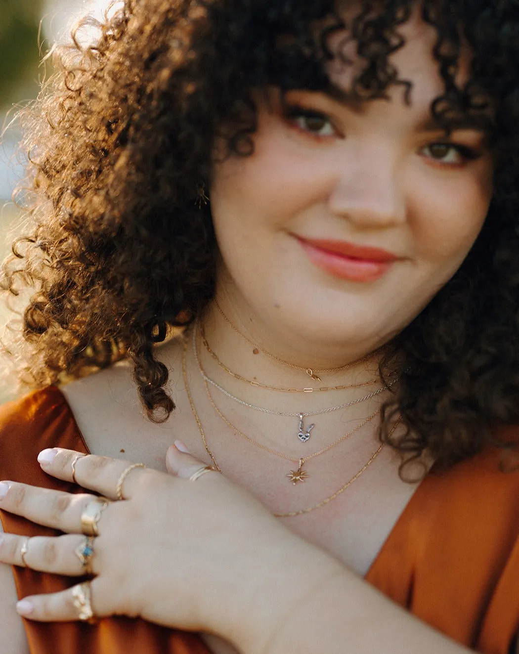 Paperclip Chain Necklace | Recycled 14k Gold