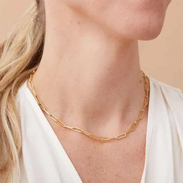 Paperclip Chain Necklace