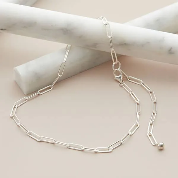 Paperclip Chain Necklace