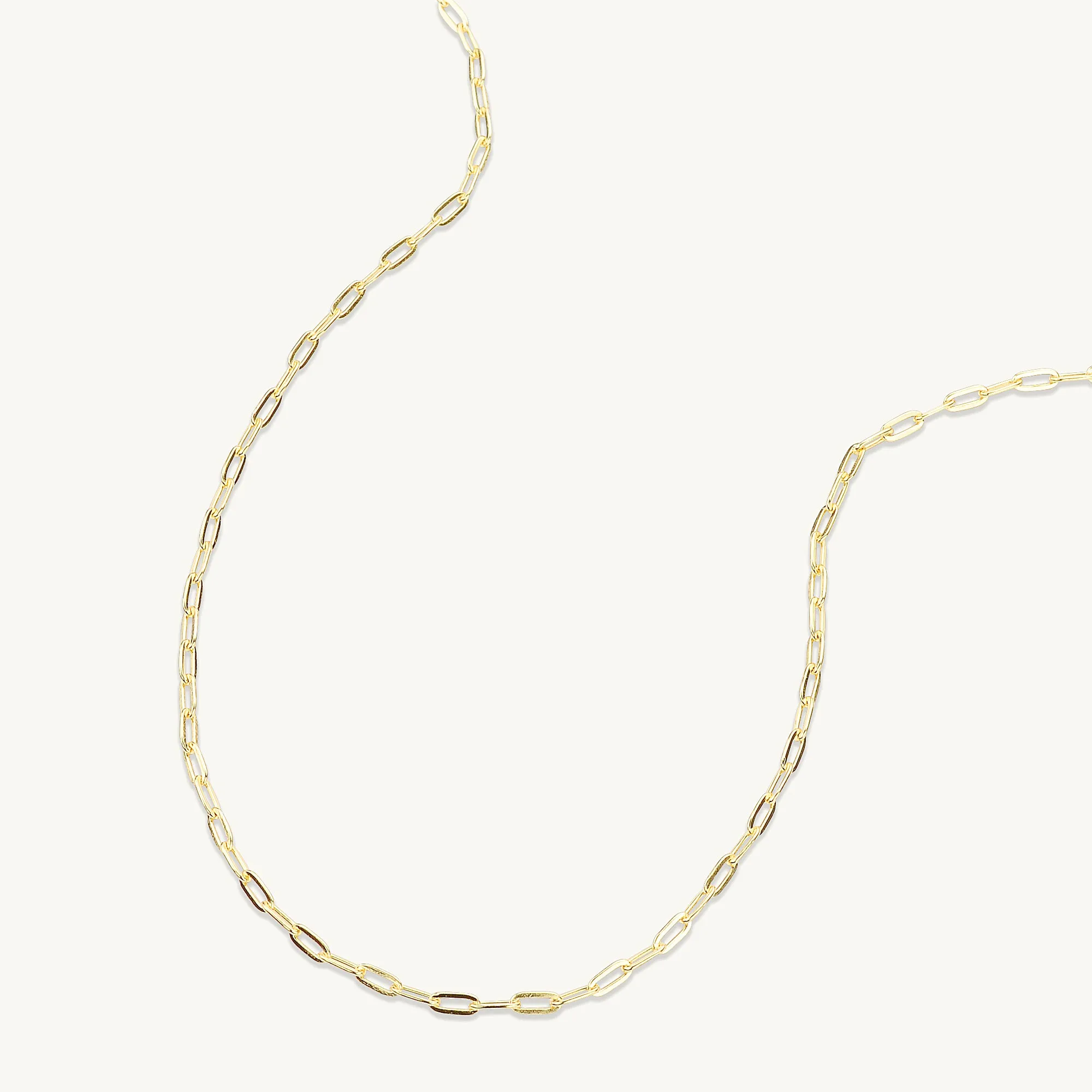 Paperclip Link Chain Necklace