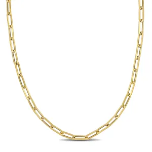 Paperclip Necklace 18 Inches, 3MM
