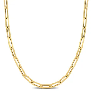 Paperclip Necklace 18 Inches, 4.5MM