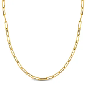 Paperclip Necklace 18 Inches, 4MM