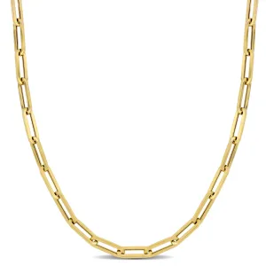 Paperclip Necklace 20 Inches, 4.5MM