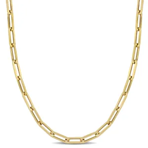 Paperclip Necklace 30 Inches, 4.5MM