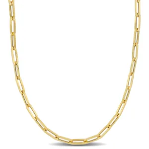Paperclip Necklace 30 Inches, 5.5MM
