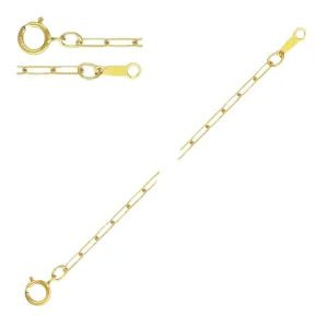 Paperclip Necklace in Yellow Gold Filled (2.0mm x 5.5mm)