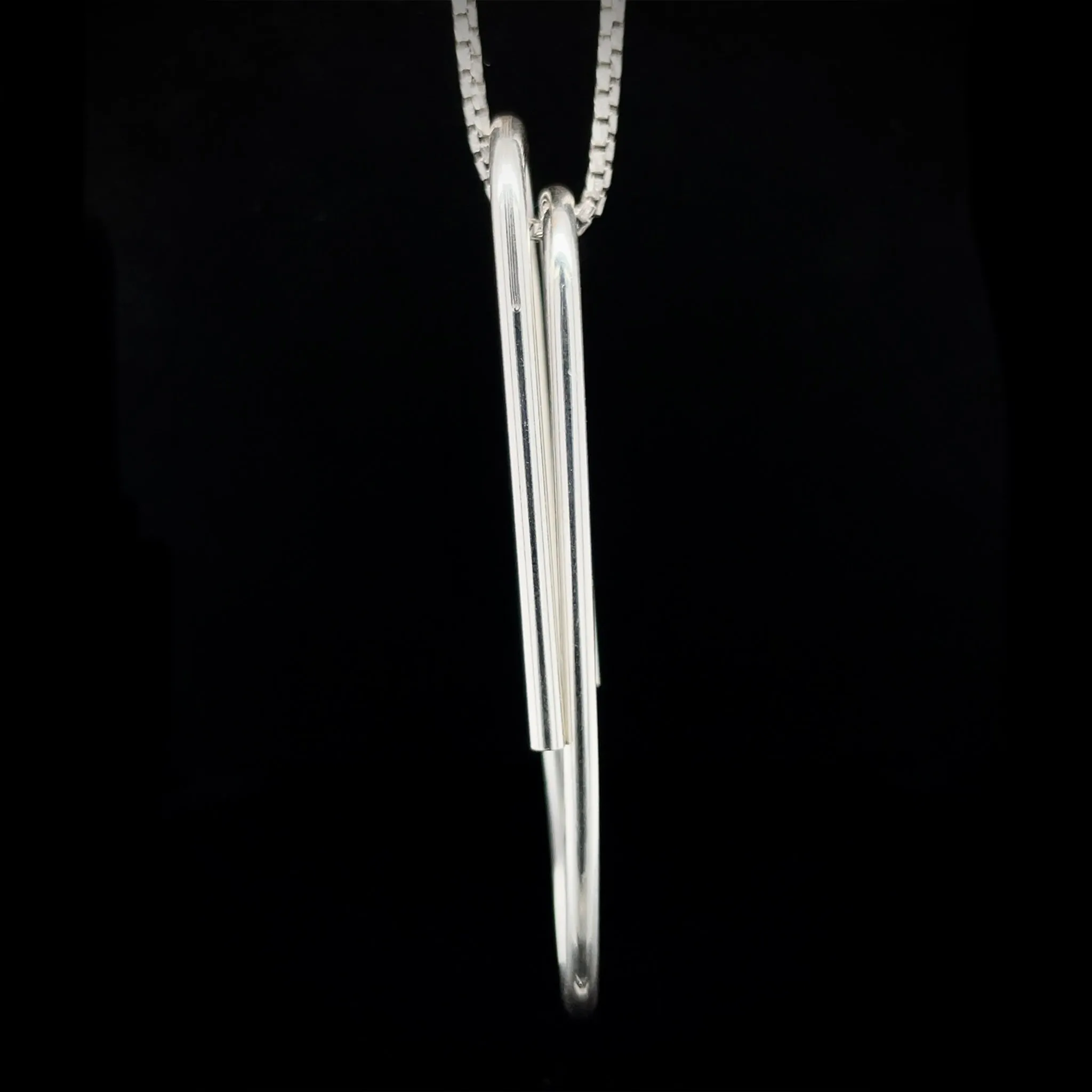 Paperclip Pendant Necklace